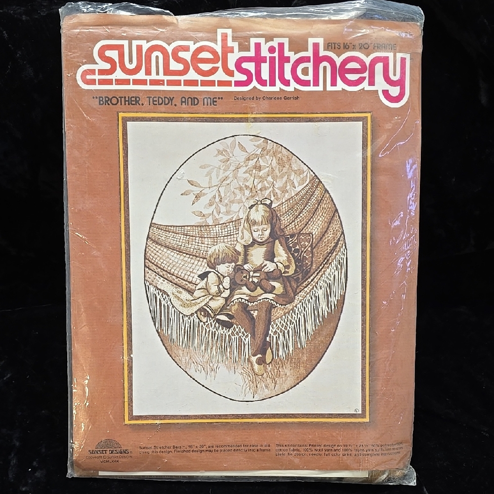 Vintage Embroidery Kit
